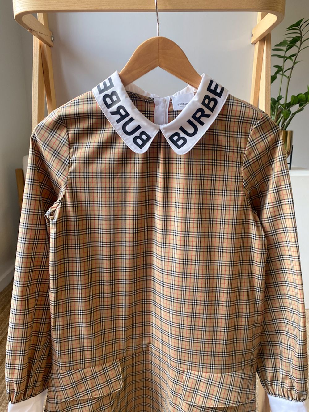 Хлопковое платье Burberry, 164