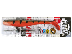 Набор Виброхвост + стингер LJ 3D Series Kubira Swim Shad 10,3" (26 см), цвет PG22, 1 шт.