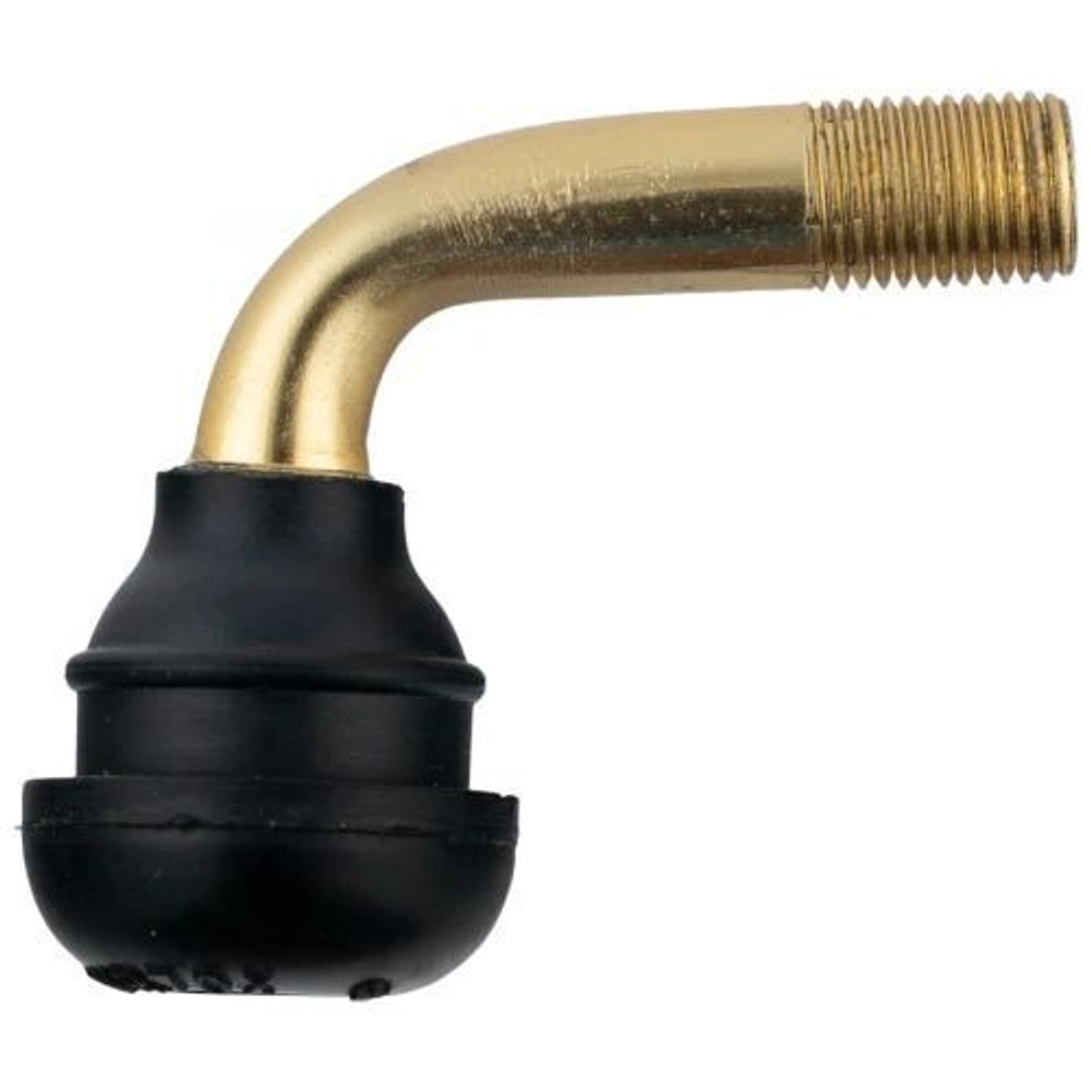 Вентиль ниппель PVR60 изогнутый для мототехники