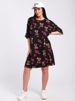 Платье-футболка спортивное оверсайз