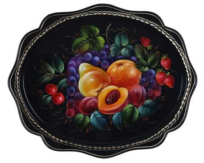 Zhostovo metal tray A15D180526197
