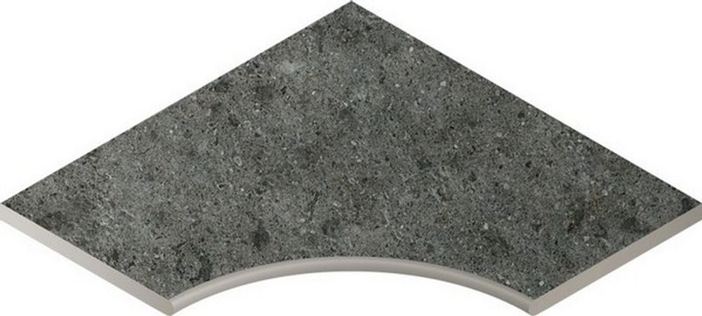 Ступень Genesis Grey Bordo Nat 60x60 Ang.Round 30