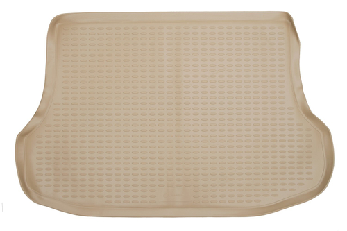 Коврик в багажник для KIA Sorento (I, Ip) 2002-2011, внедорожник 5 мест. (полиуретан, бежевый) NLC.25.19.B13B