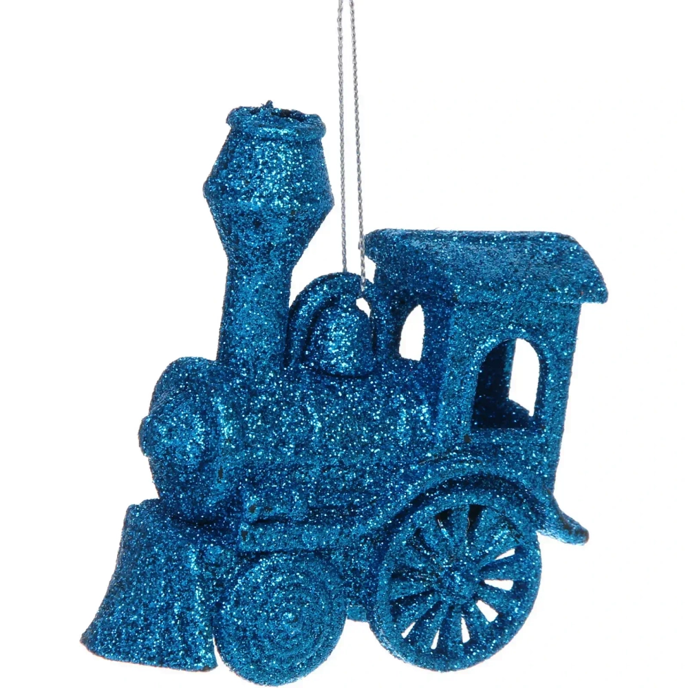Подвеска «Волшебный паровозик» 9 см, Голубой