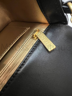 Черная сумка-конверт Chanel Шанель на цепочке