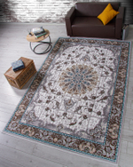 Ковер K640 - GREEN-BLUE - Прямоугольник - коллекция HALIF размер 300*400 см