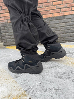 Костюм горка 6 флис осень-зима / черный