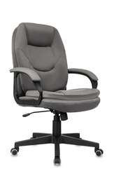 Кресло руководителя Бюрократ CH-668 темно-серый Holland 18 крестов. пластик