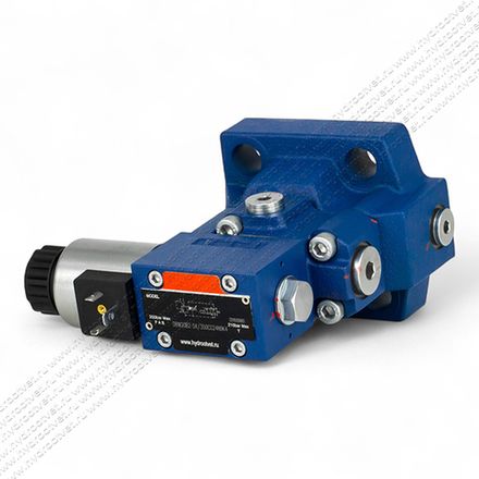 DBW20B2-5X/350CG24N9K4 - Предохранительный клапан Ду25 с давлением настройки до 350 бар, управление - X и Y - внутренние с разгрузкой B = открыт с электроуправлением G24