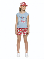 Комплект для девочек (116, Голубой) GFATH4120