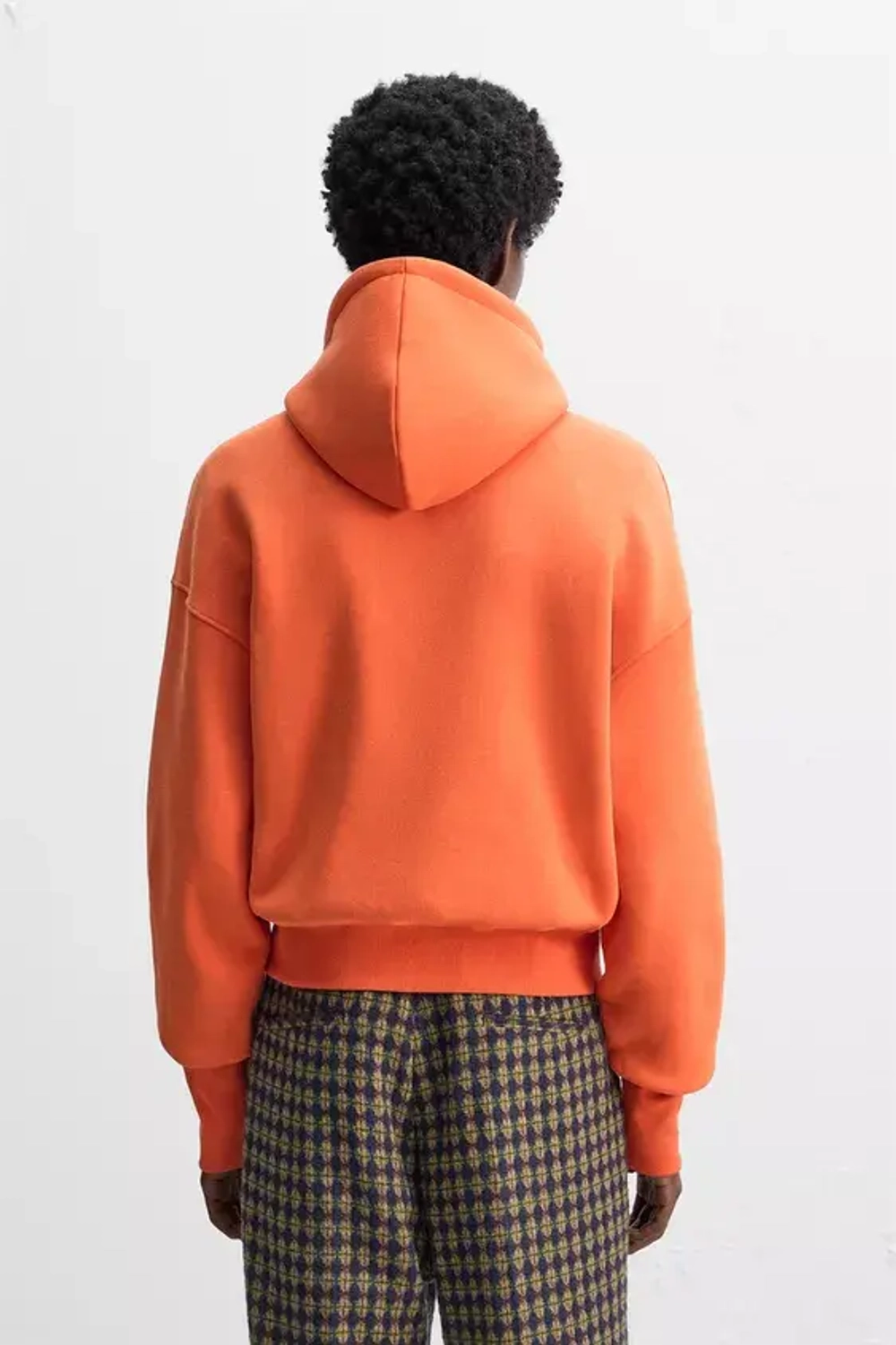 ZARA X HARRY LAMBERT ТОЛСТОВКА С КАПЮШОНОМ, ОРАНЖЕВЫЙ