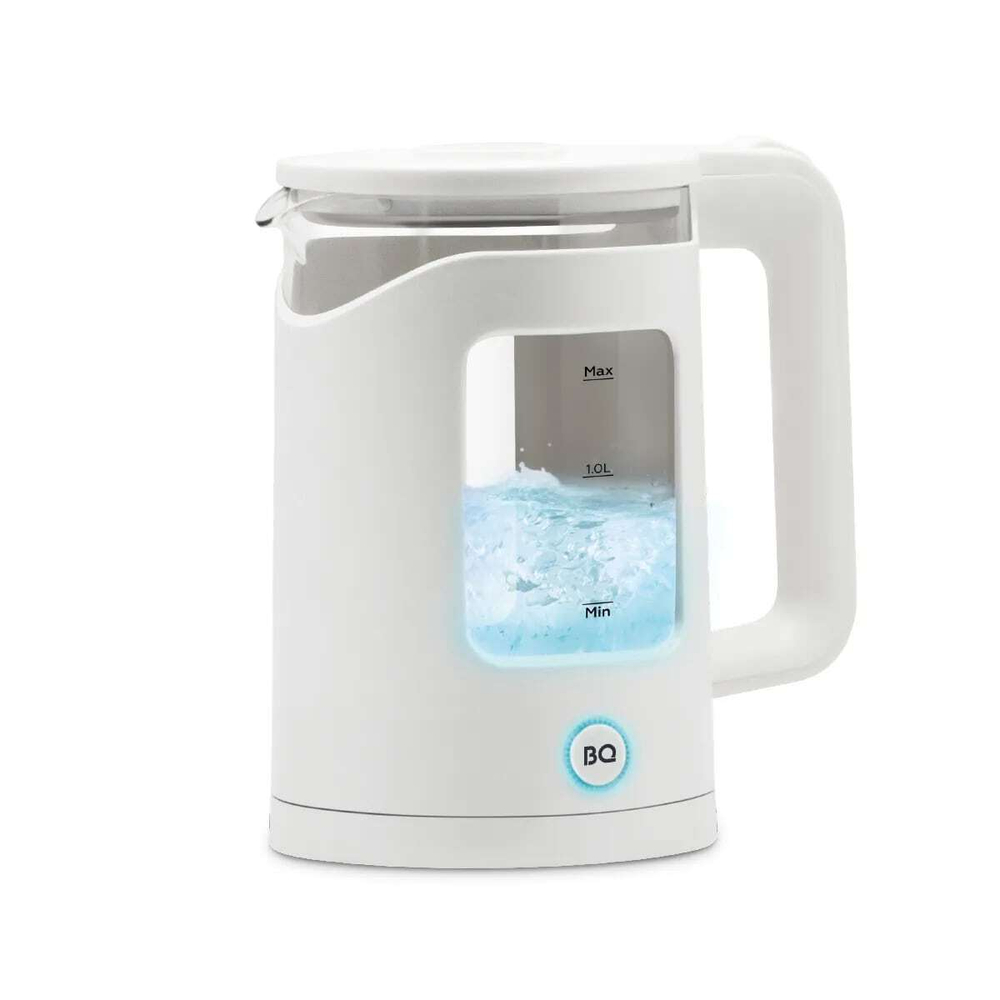 Чайник электрический BQ KT2000G пластик-стекло