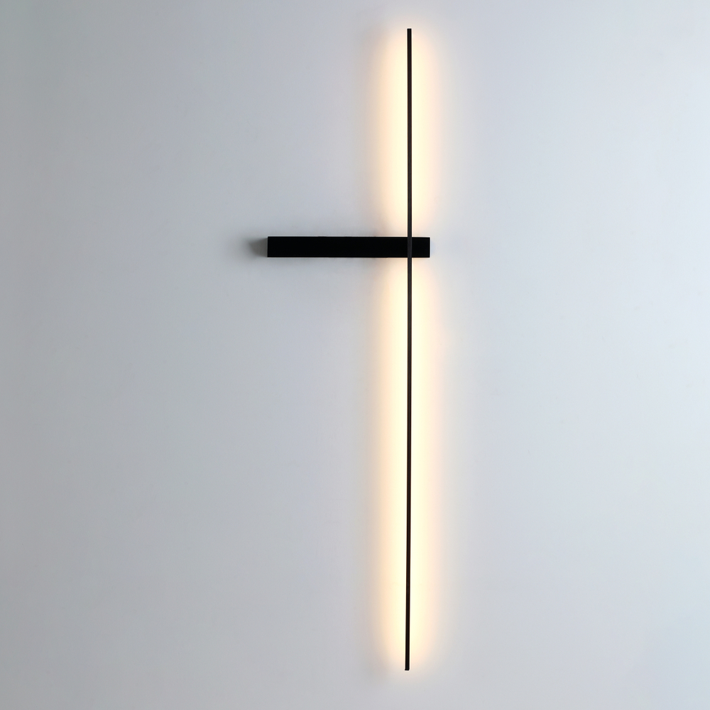 738527 Бра UNDINE 14W LED 655LM 120G ЧЕРНЫЙ 3000K