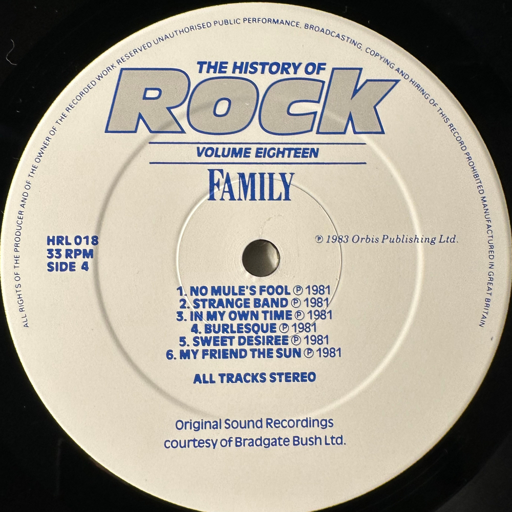 The History Of Rock 18 (Англия 1983г.) 2LP