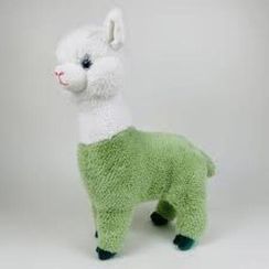 Yumşaq oyuncaq \ Мягкая игрушка \ Soft toys Lama ağ- yaşıl