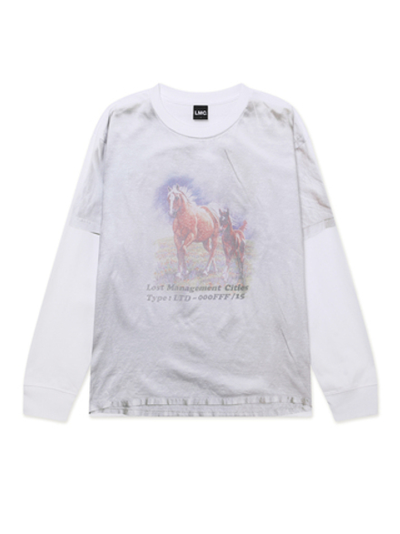 Джемпер Trompe-l'oeil Long Slv Tee