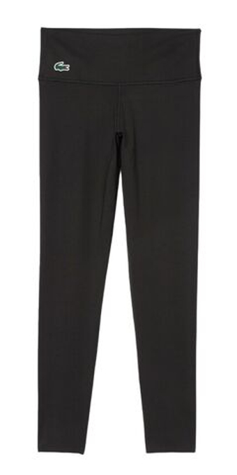 Leginsy Lacoste Mini Pocket Printed Sport Leggings - черный