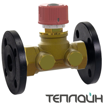 Балансировочный клапан статический БРОЕН DRV L DN 25 PN 16 фланец/фланец