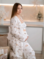 Муслиновый комплект 3в1 «Радуги»