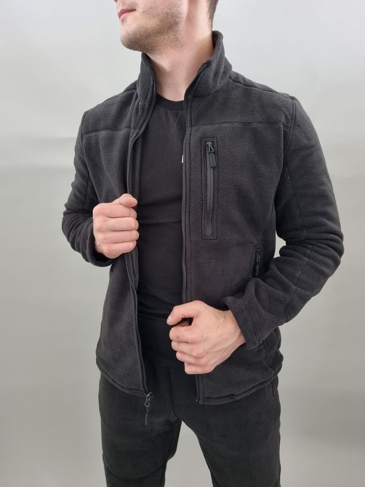 Кофта флисовая Атлас-М1 черная