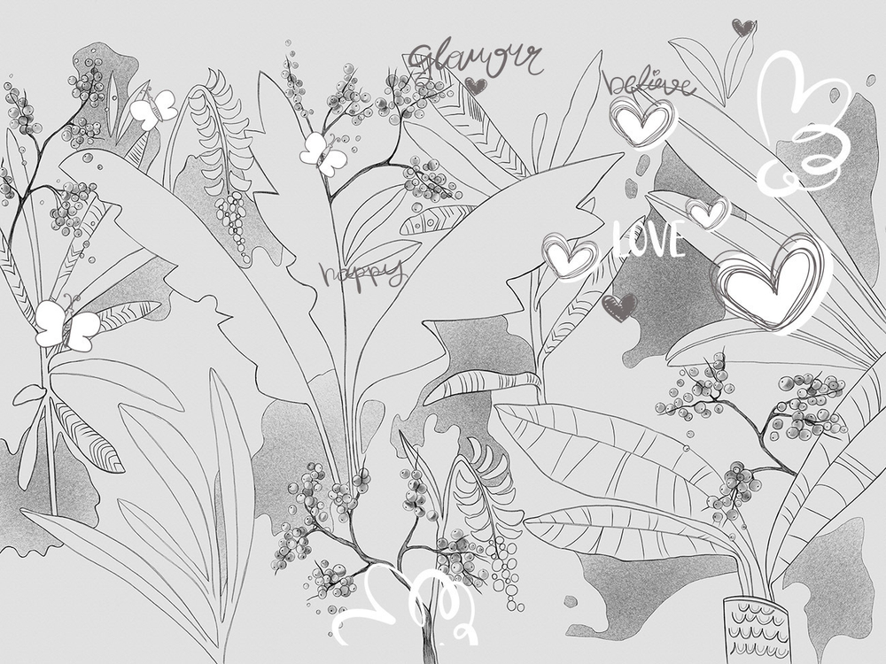 Дизайнерские обои Wall Street La-La-Land