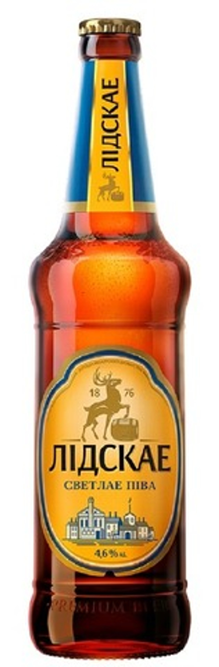 Пиво "Лидское" светлое 0,5л. стекло