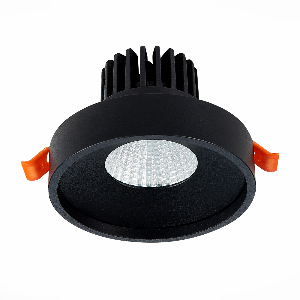 ST751.448.10 Св-к встр. Черный LED 1*10W 4000K 750Lm Ra>90 38° IP20 D100xH75 170-240V