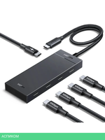 USB-хаб Ugreen CM806 Gray (55334)