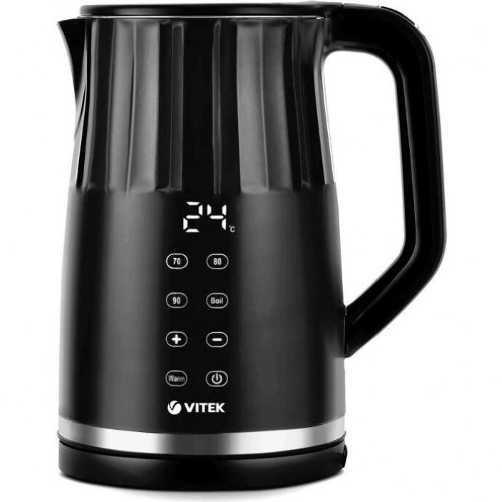 Чайник электрический Smeg KLF03BLMEU матовый черный