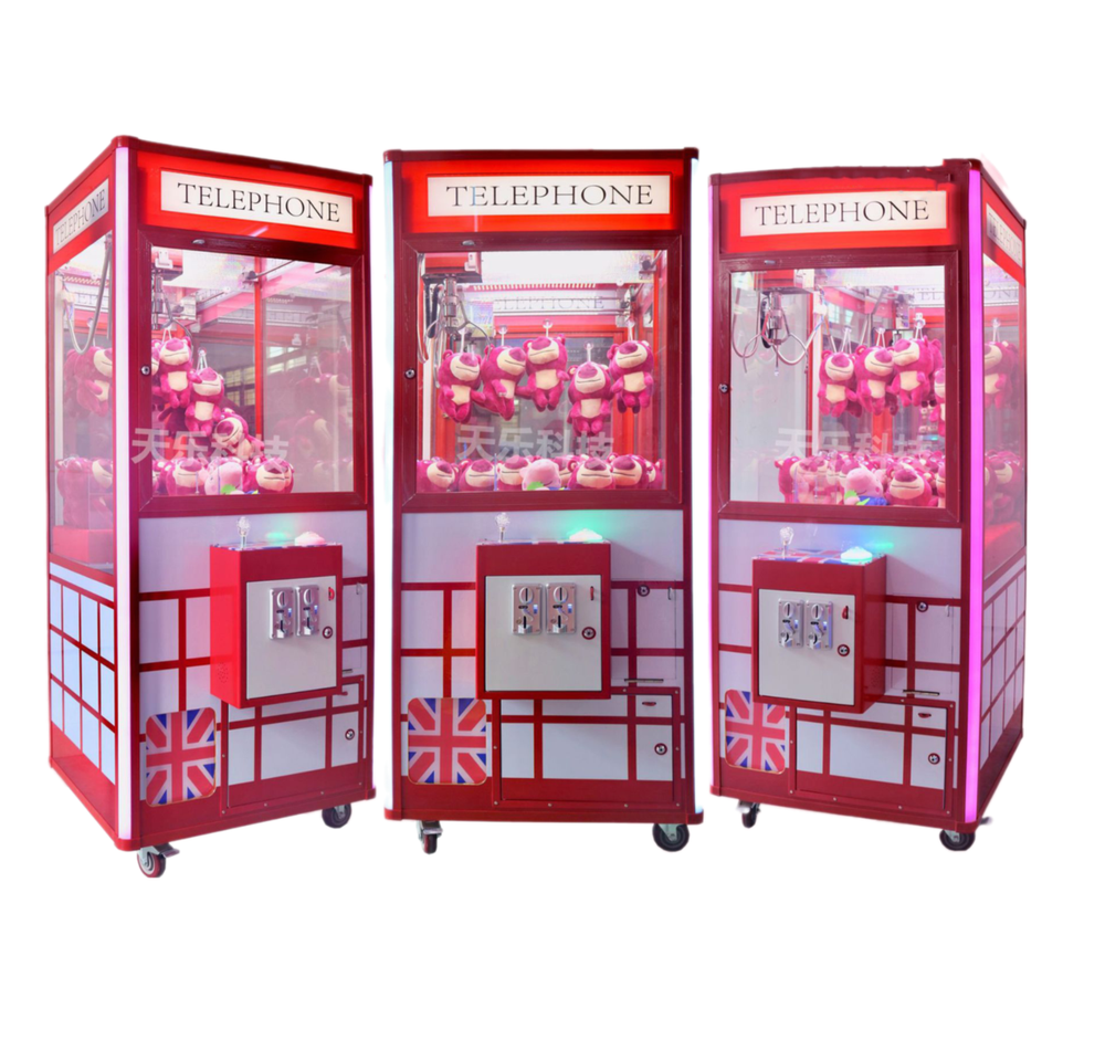 Автомат с игрушками HIGH-QUALITY BRITISH STYLE LARGE CRANE MACHINE