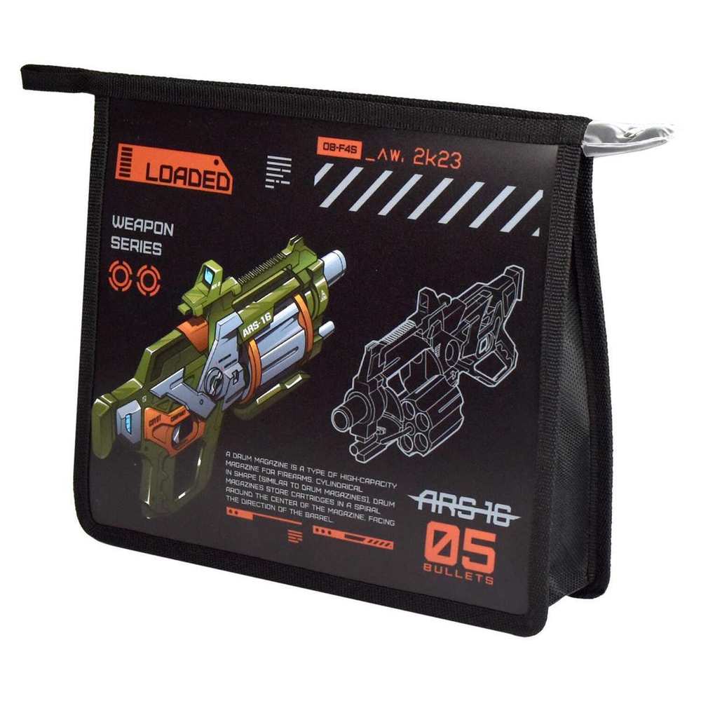 Папка для тетрадей А5 пластиковая 1 отделение "Бластер" (Феникс+)