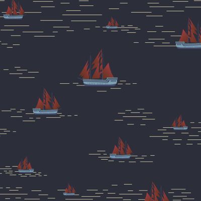 Алые паруса ночью