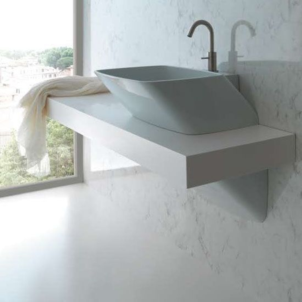 Полупьедестал AXA Atmosfere 138 для раковины 50см белый 2350101