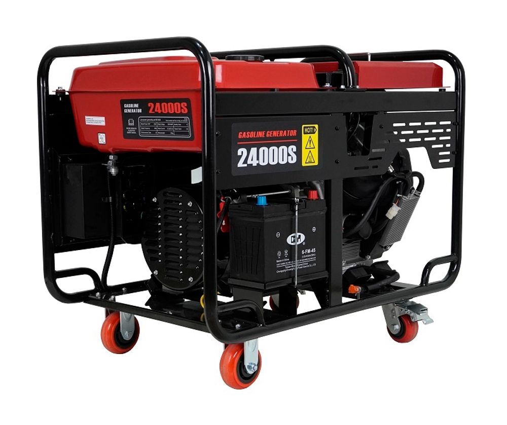 Генератор бензиновый Loncin LC24000S - [18 кВт / 380V] трехфазный