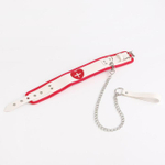 Эротический набор Медсестричка из 8 предметов (Цвет: белый с красным)