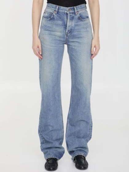 Джинсы SAINT LAURENT