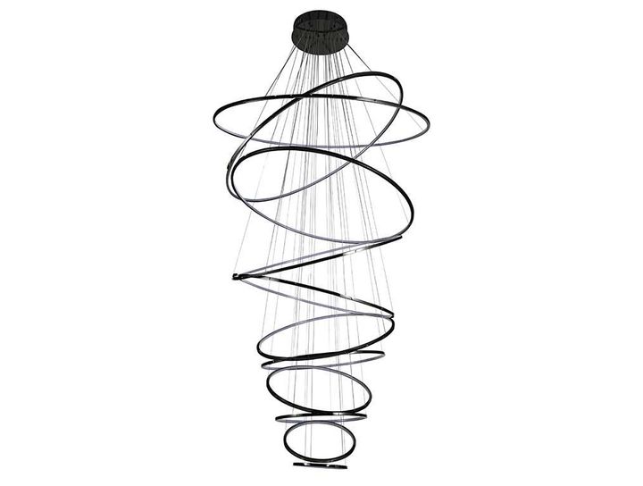 Подвесной светодиодный светильник Newport Loren 15211/S black glossy М0068988