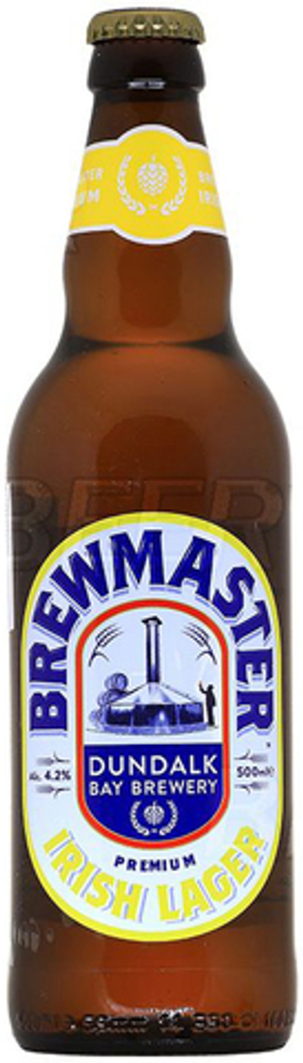 Пиво Брюмастер Айриш Лагер / Brewmaster Irish Lager 0.5 - стекло