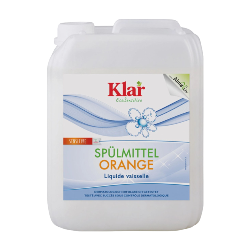Средство для мытья посуды с запахом апельсина 5л (KLAR)