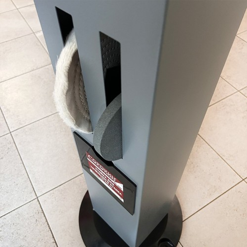 Стойка для точильного станка 125-250 мм СОРОКИН 20.400 высота 760 мм