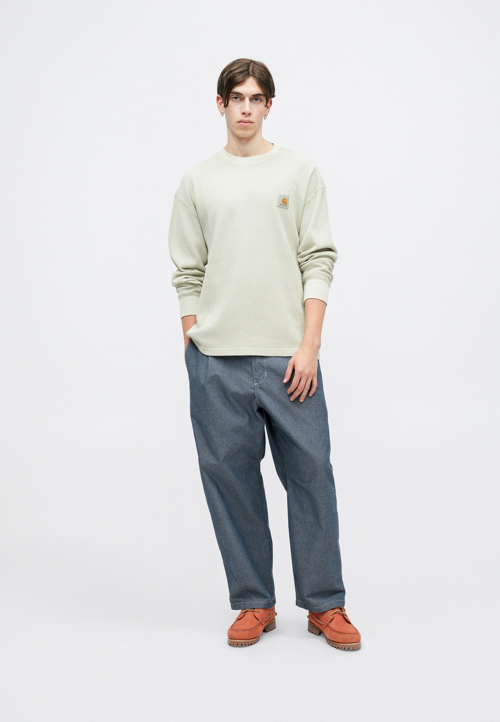 Carhartt WIP Блузка с длинными рукавами - Бежевый