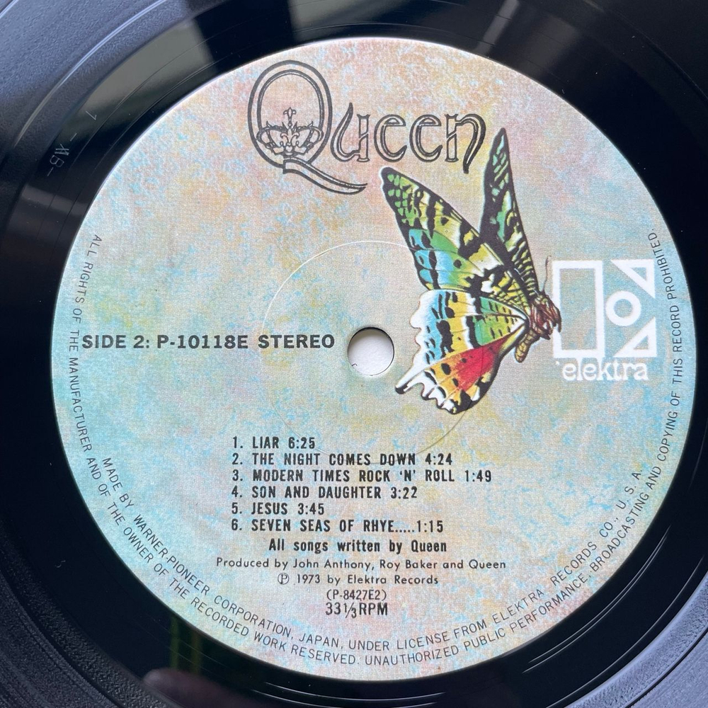 Винтажная виниловая пластинка LP Queen Keep Yourself Alive (Япония 1975) (Без Оби)