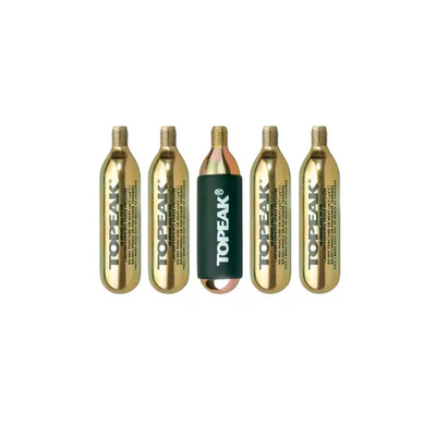 Картридж 16G Threaded CO2 Cartridge w/one peace cover без-резьбовой TOPEAK (5 штук)
