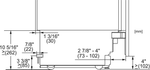Встраиваемый морозильник Miele F 2413 Vi MasterCool