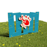 Забор уличный из экопластика 2, секция 1000х740 мм