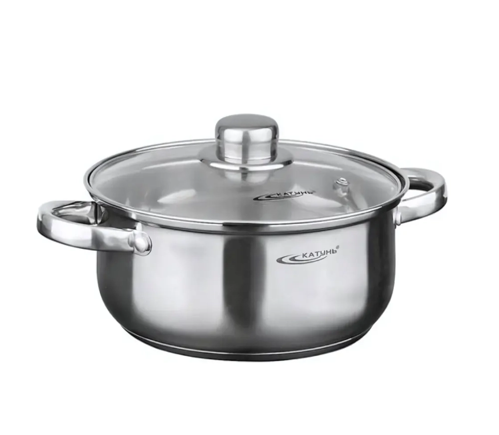 Кастрюля из нержавеющей стали 0,8л «Гретта» Катунь