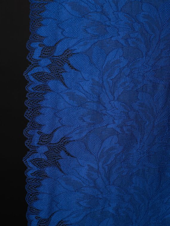 03-77 Кружево эластичное 24 см, синий