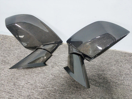 Карбоновые накладки на зеркала для Lamborghini Huracan LP610 Ламборгини