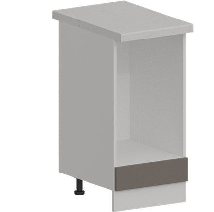 Кухня Модуль ШНД 450 Белый / Грей Софт