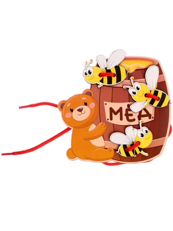 Шнуровка Мишка